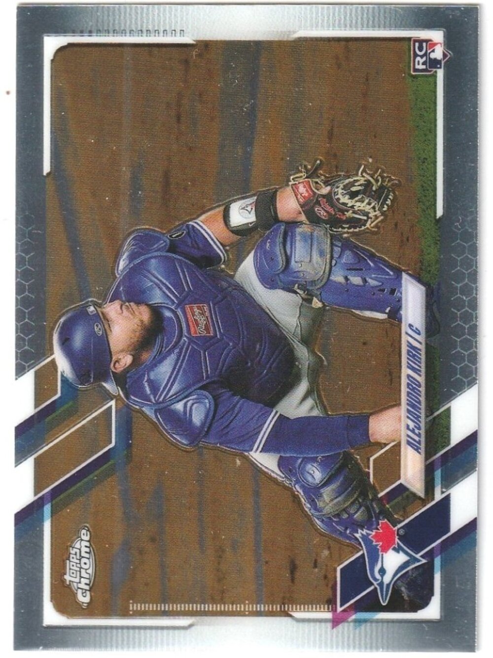 2021 ALEJANDRO KIRK Topps Chrome Baseball Rookies Rookie Card RC #71